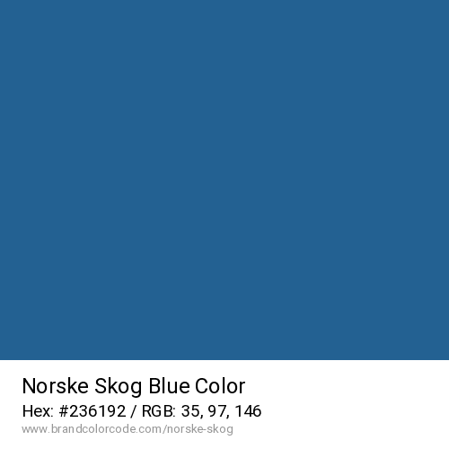Norske Skog's Blue color solid image preview