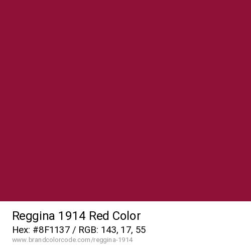 Reggina 1914's Red color solid image preview