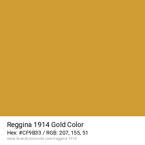 Reggina 1914's Gold color solid image preview