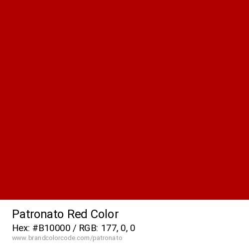 Patronato's Red color solid image preview