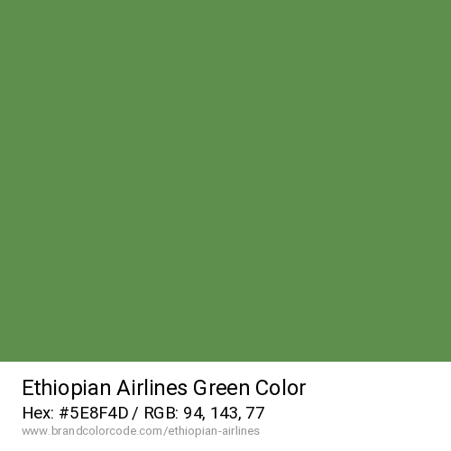 Ethiopian Airlines's Green color solid image preview