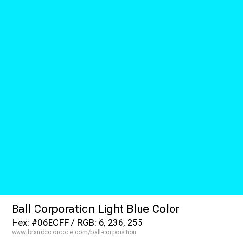 Ball Corporation's Light Blue color solid image preview