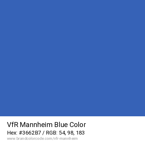 VfR Mannheim's Blue color solid image preview