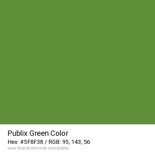 Publix's Green color solid image preview