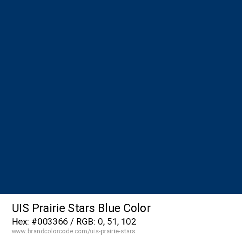 UIS Prairie Stars's Blue color solid image preview