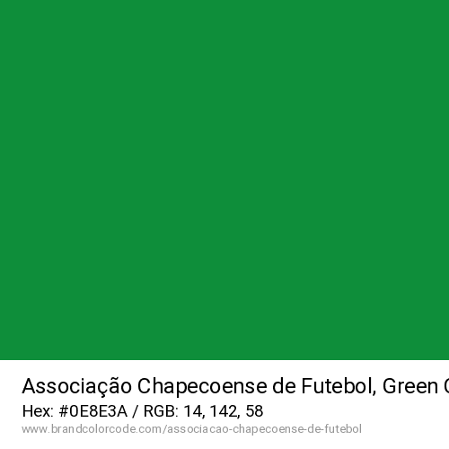 Associação Chapecoense de Futebol,'s Green color solid image preview