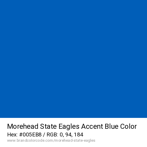 Morehead State Eagles's Accent Blue color solid image preview