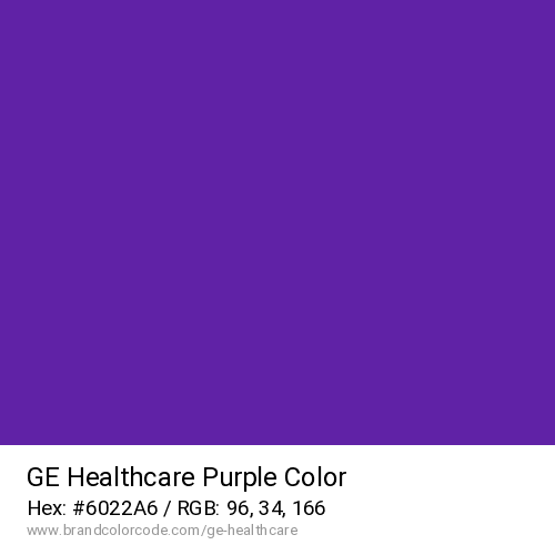 GE Healthcare's Purple color solid image preview