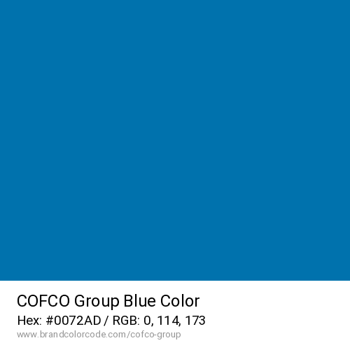 COFCO Group's Blue color solid image preview
