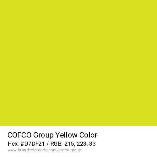 COFCO Group's Yellow color solid image preview