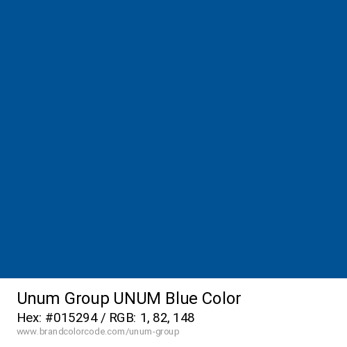 Unum Group's UNUM Blue color solid image preview
