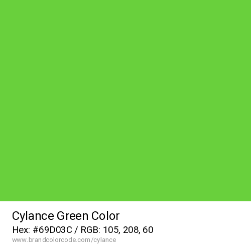 Cylance's Green color solid image preview