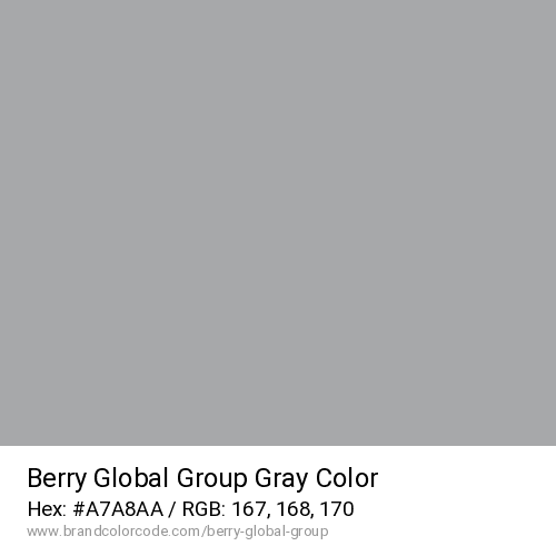 Berry Global Group's Gray color solid image preview