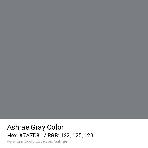 Ashrae's Gray color solid image preview