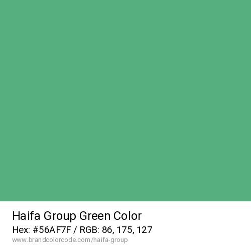 Haifa Group's Green color solid image preview
