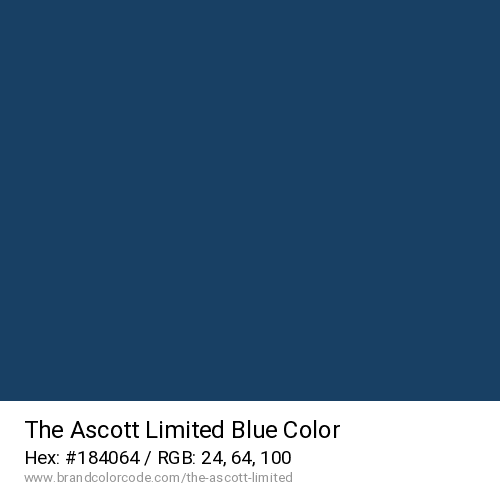 The Ascott Limited's Blue color solid image preview