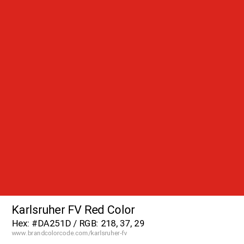 Karlsruher FV's Red color solid image preview