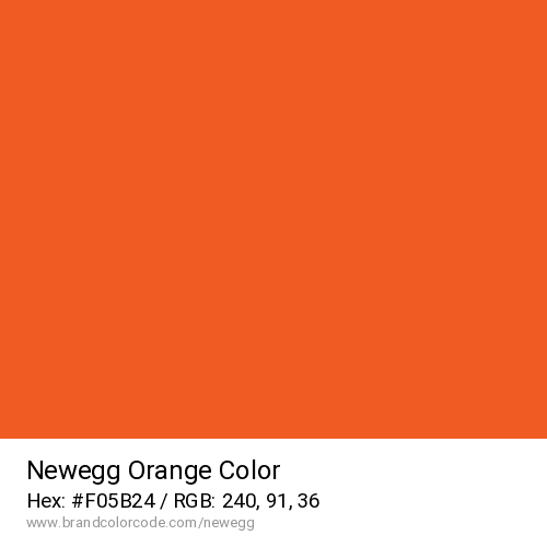 Newegg's Orange color solid image preview