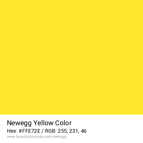 Newegg's Yellow color solid image preview