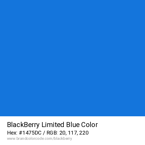 BlackBerry Limited's Blue color solid image preview