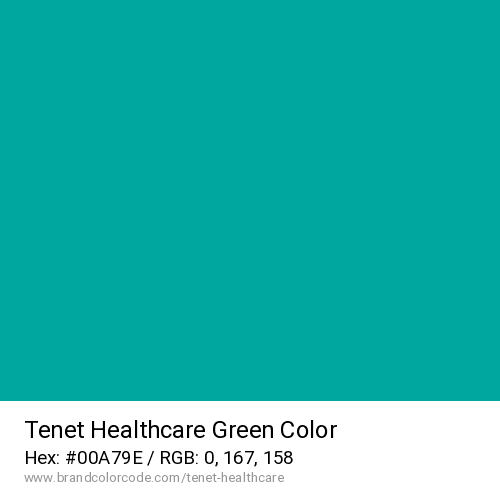 Tenet Healthcare's Green color solid image preview