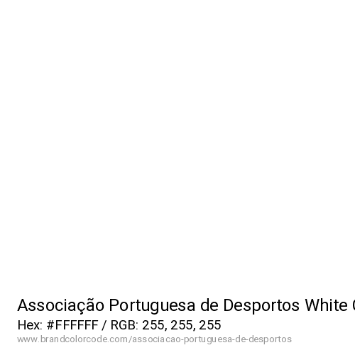 Associação Portuguesa de Desportos's White color solid image preview