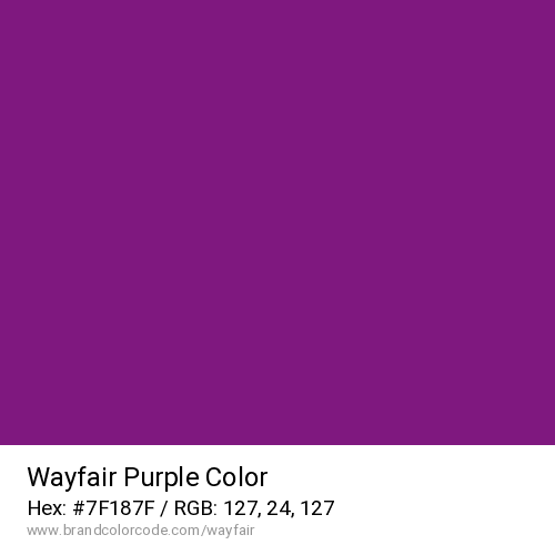 Wayfair's Purple color solid image preview