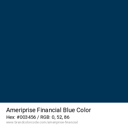 Ameriprise Financial's Blue color solid image preview