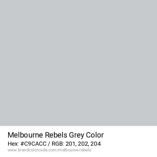 Melbourne Rebels's Grey color solid image preview