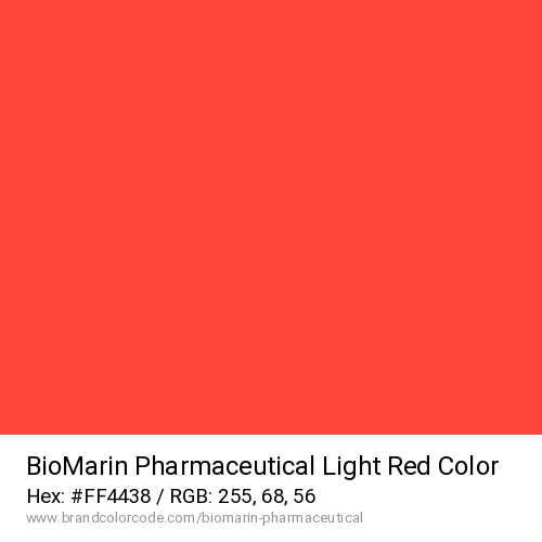 BioMarin Pharmaceutical's Light Red color solid image preview