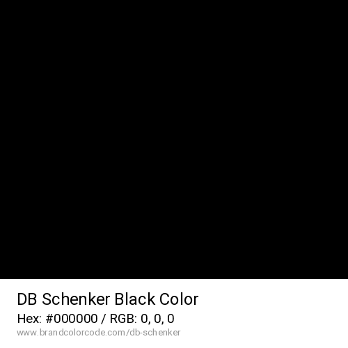 DB Schenker's Black color solid image preview