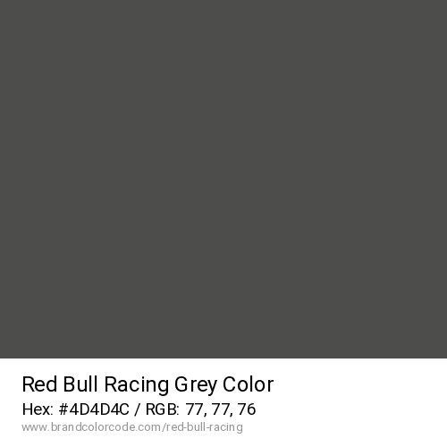 Red Bull Racing's Grey color solid image preview