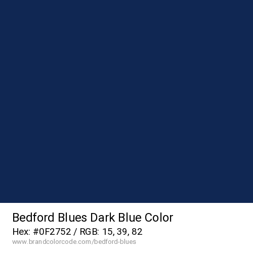 Bedford Blues's Dark Blue color solid image preview