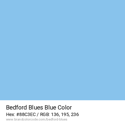 Bedford Blues's Blue color solid image preview
