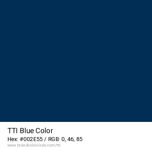TTI's Blue color solid image preview