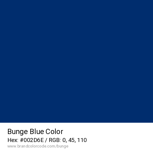 Bunge's Blue color solid image preview