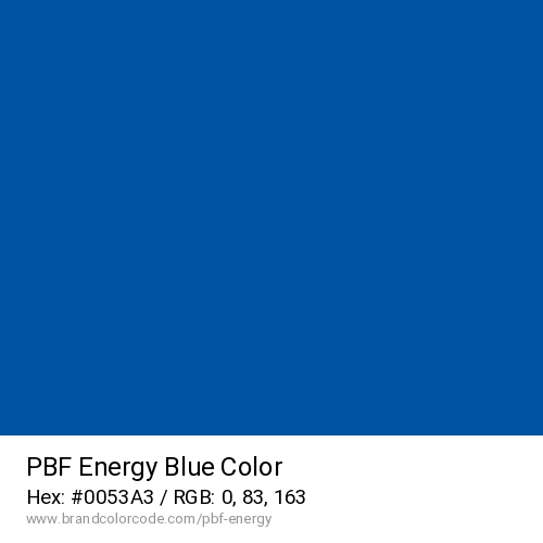 PBF Energy's Blue color solid image preview