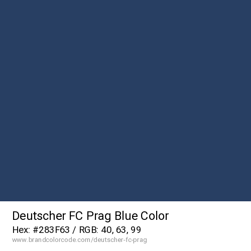 Deutscher FC Prag's Blue color solid image preview