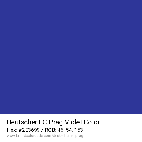 Deutscher FC Prag's Violet color solid image preview