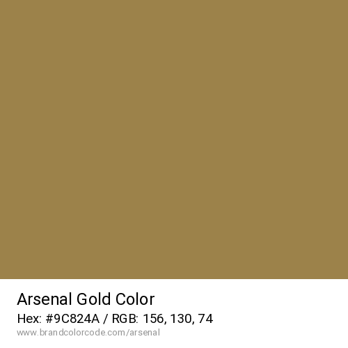 Arsenal's Gold color solid image preview
