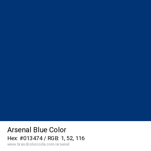 Arsenal's Blue color solid image preview