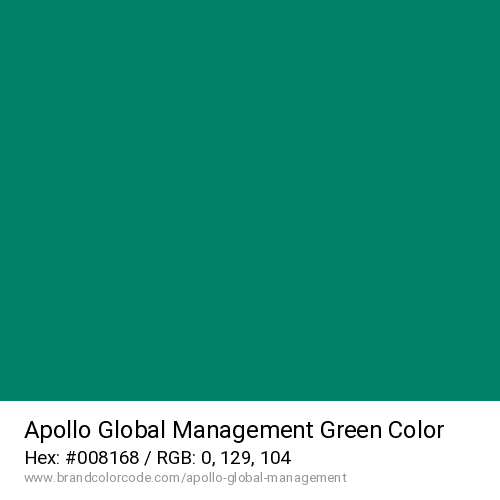 Apollo Global Management's Green color solid image preview