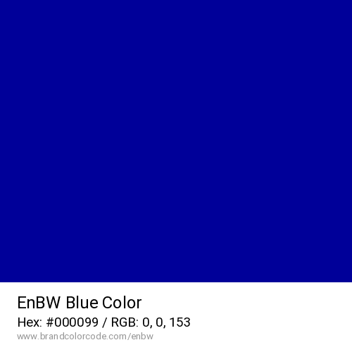 EnBW's Blue color solid image preview