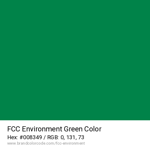 FCC Environment's Green color solid image preview