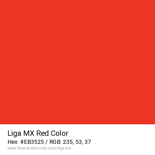 Liga MX's Red color solid image preview