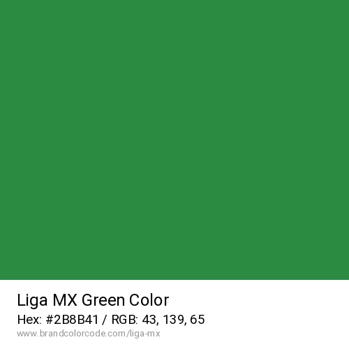Liga MX's Green color solid image preview