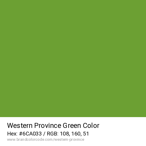 Western Province's Green color solid image preview