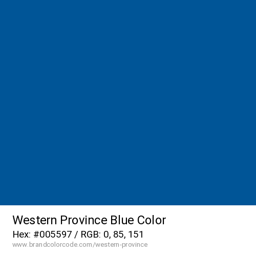Western Province's Blue color solid image preview