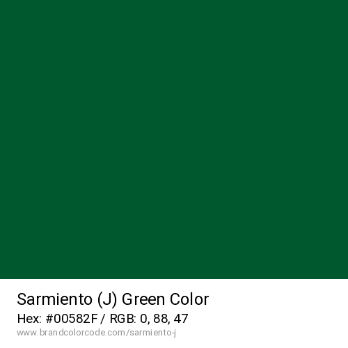 Sarmiento (J)'s Green color solid image preview