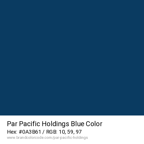 Par Pacific Holdings's Blue color solid image preview